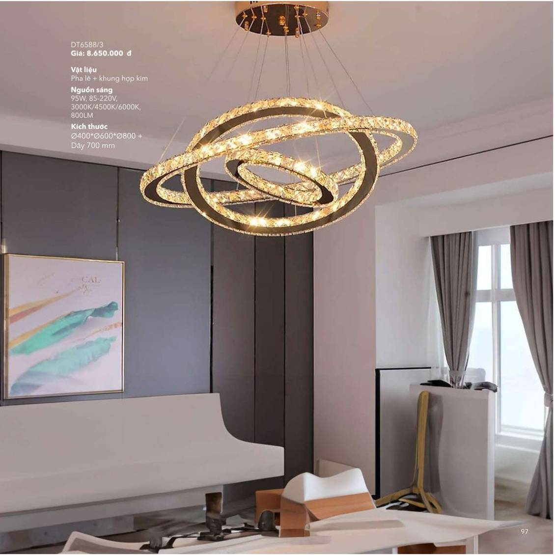 Đèn trang trí ZEMBA Lighting Catalogue và Bảng giá mới nhất /Page 